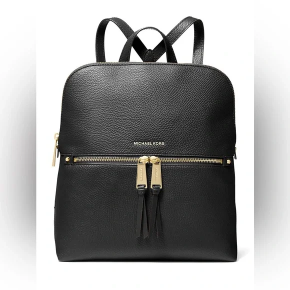 MICHAEL Michael Kors | Bags | Michael Michael Kors Rhea Zip Medium Slim  Backpack | Poshmark